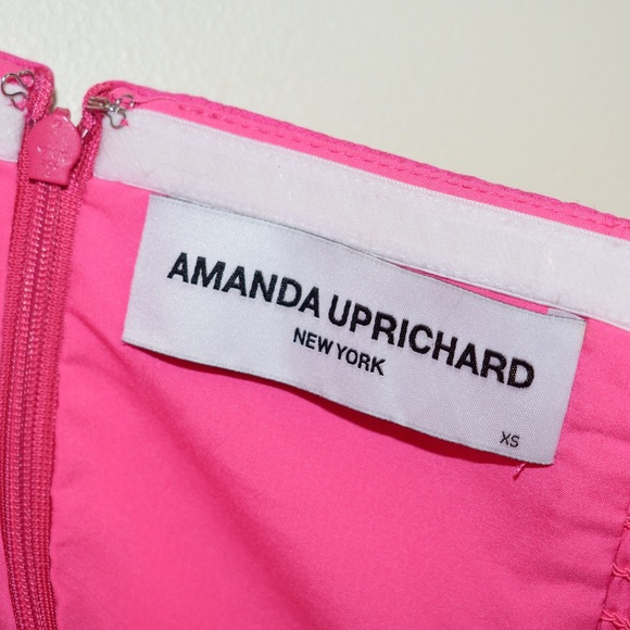 Amanda Uprichard Estrada Asymmetrical Ruffle Dress - Picture 6 of 6